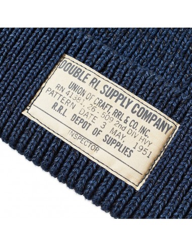 RRL by Ralph Lauren Cotton Watch Cap Midnight Blue