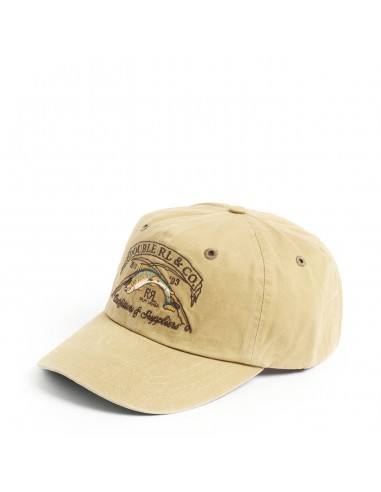 RRL by Ralph Lauren Embroidered Twill Ball Cap Khaki