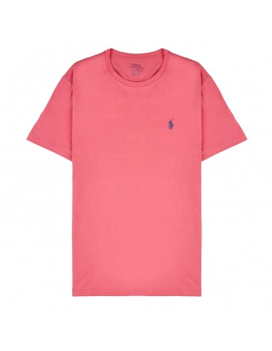 Polo Ralph Lauren Custom Slim Fit Jersey Crewneck T-Shirt Pale Red