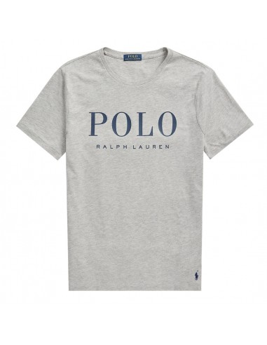 Polo Ralph Lauren Custom Slim Fit Logo Jersey T-Shirt Andover Heather / Dark Cobalt