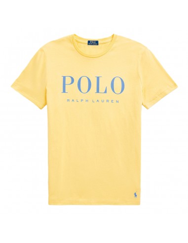 Polo Ralph Lauren Custom Slim Fit Logo Jersey T-Shirt Banana Cream