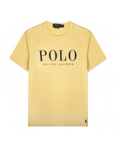 Polo Ralph Lauren Custom Slim Fit Logo Jersey T-Shirt Empire Yellow