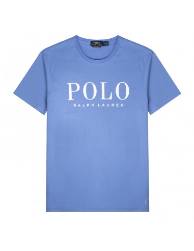 Polo Ralph Lauren Custom Slim Fit Logo Jersey T-Shirt Harbour Island Blue